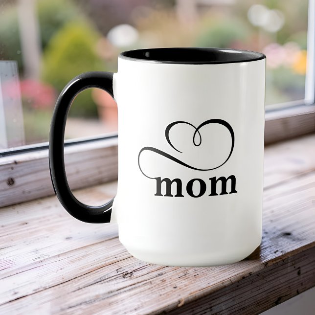 Taza Personalizada con Caligrafía de Corazón para  (Subido por el creador)