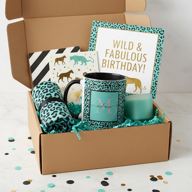 Taza personalizada con estampado de animal verde a (Subido por el creador)
