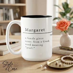Taza personalizada con estilo de definición person