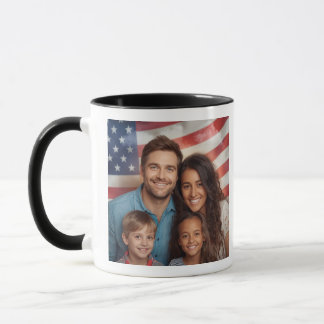 Taza personalizada con foto familiar 