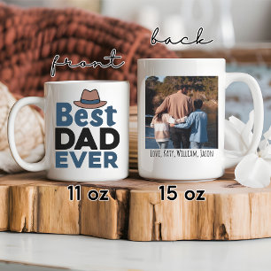 Taza Personalizada con Foto "Mejor Papá del Mundo"