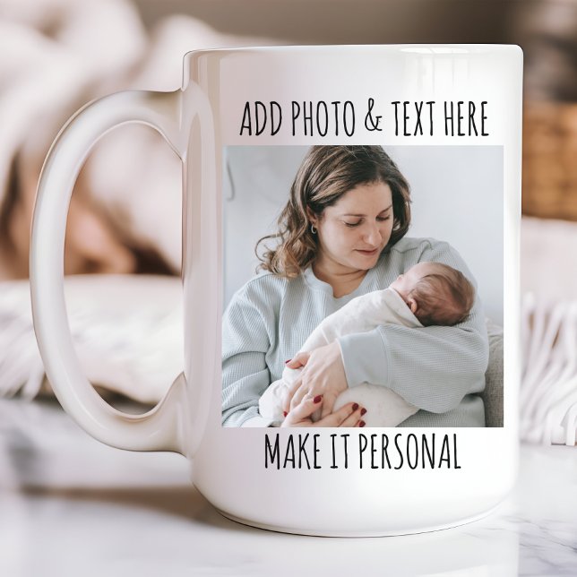 Taza Personalizada con Foto y Nombre, Cumpleaños o (photo mug for her, personalized mom gift, custom mug for girls, mothers day gift, mom gift, coworker)