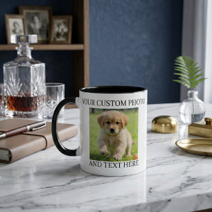 Taza personalizada con foto y texto regalo persona