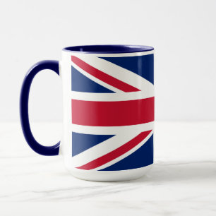 Taza Personalizada con la Bandera Union Jack del R