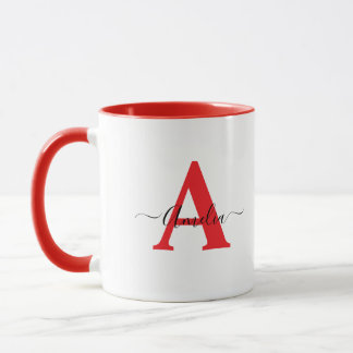 Taza Personalizada con Monograma 