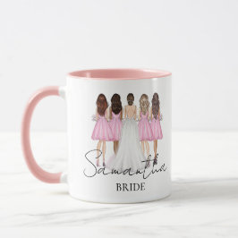 Taza personalizada con nombre de novia regalo