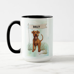 Taza Personalizada con Nombre de Terrier para Aman