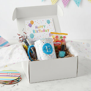 Taza personalizada con puntos coloridos