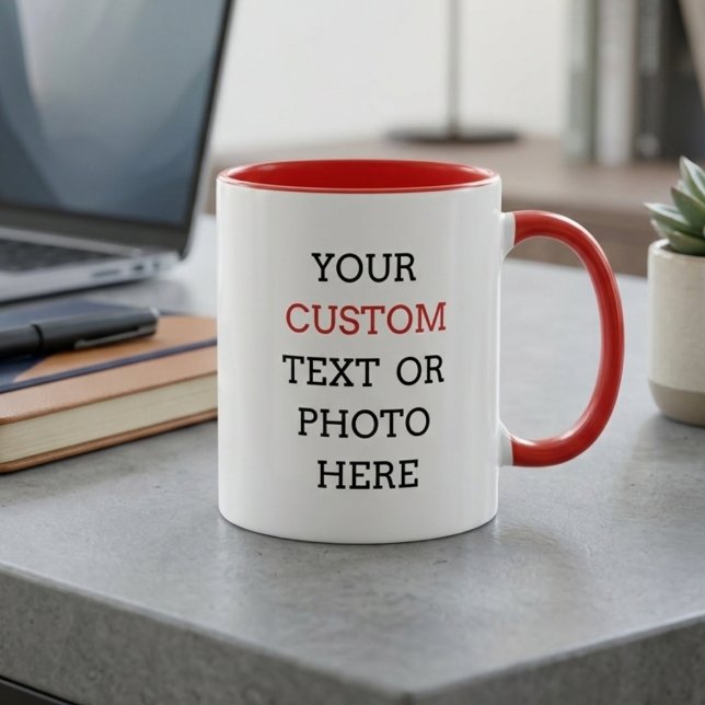 Taza personalizada con tu texto o foto   (Subido por el creador)