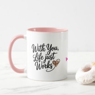 Taza Personalizada Con Tu Vida Simplemente Funcion