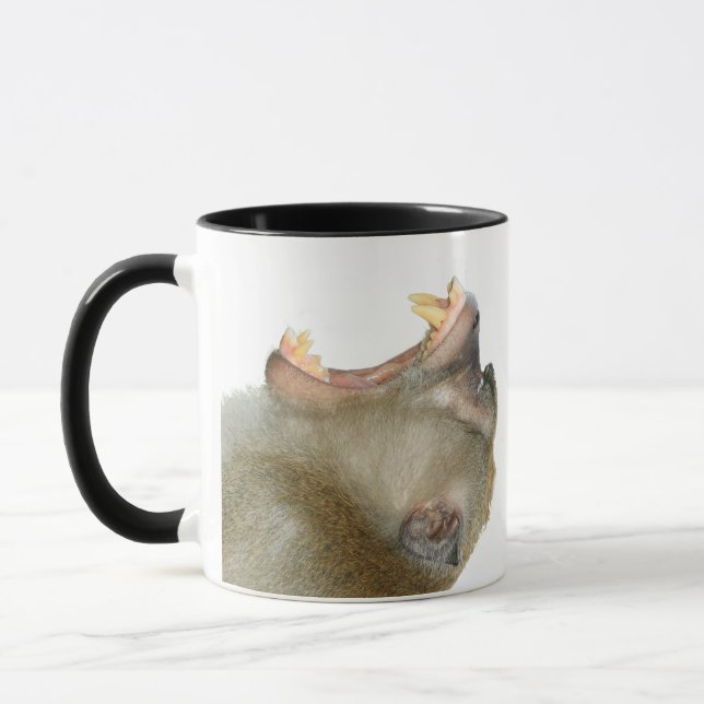 Taza Personalizada - ¡Consígueme una bebida! Mono (Izquierda)