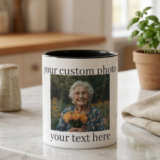 Taza Personalizada de Abuela Regalo de Foto Person