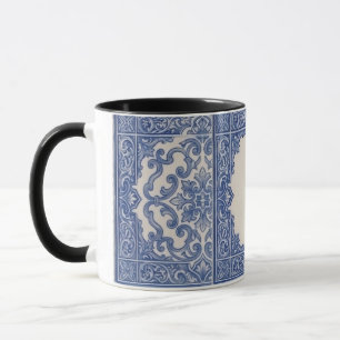 Taza personalizada de azulejo portugués