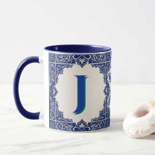 Taza personalizada de azulejo Sobreiro portugués