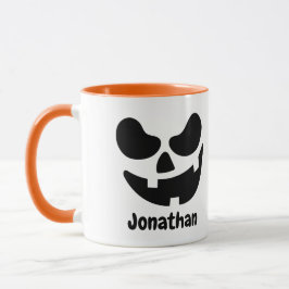 Taza personalizada de calabaza de Halloween