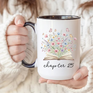 Taza personalizada de cumpleaños para ella, mejor 
