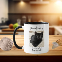 Taza personalizada de gato: Purrfection