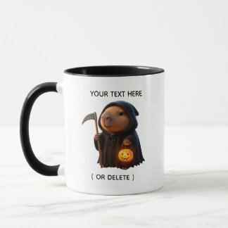 Taza personalizada de Halloween del segador capiba