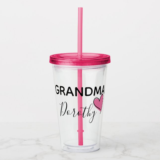 Taza personalizada de la abuela (Anverso)