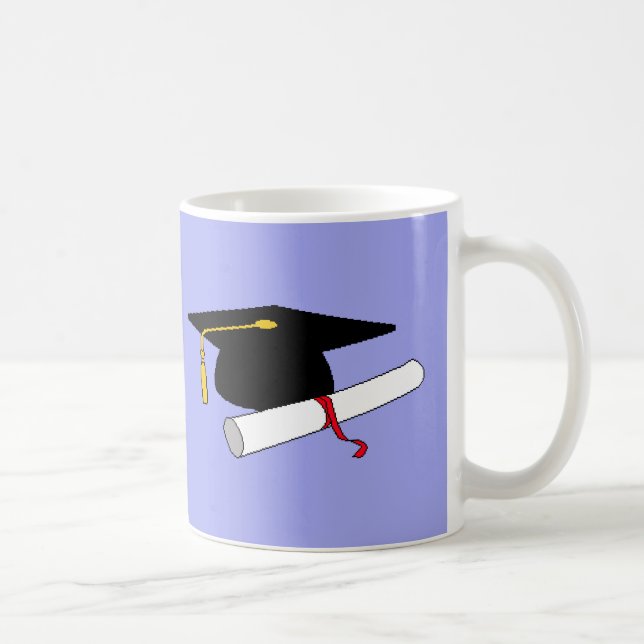 Taza personalizada de la graduación (Derecha)
