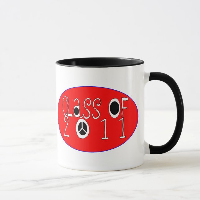 Taza personalizada de la graduación (Derecha)