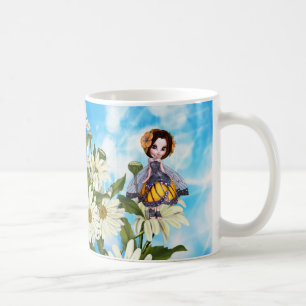 Taza personalizada de la hada de la mariposa