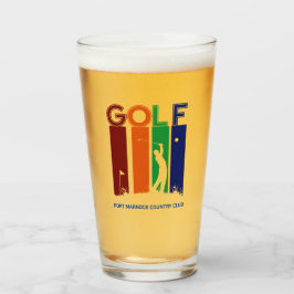 Taza personalizada de la liga de golf