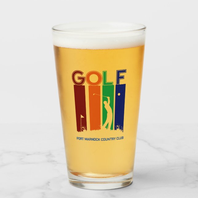Taza personalizada de la liga de golf (Anverso (lleno))