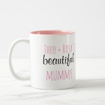 Taza personalizada de la momia