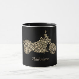 Taza personalizada de la motocicleta