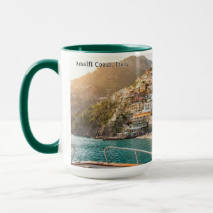 Taza personalizada de la puesta de sol de la Costa