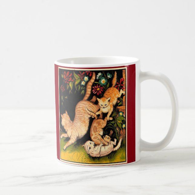 Taza personalizada de los gatos de Eliot de los TS (Derecha)