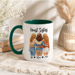 Taza Personalizada de Mejor Amigo   Día de la Amis