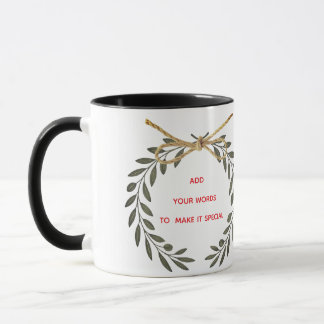 Taza personalizada de “Mejores deseos”