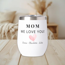 Taza Personalizada de Moda para Mamá Te Amamos
