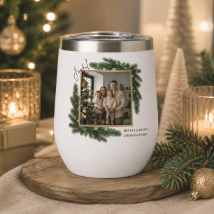Taza Personalizada de Navidad con Foto Familiar Al