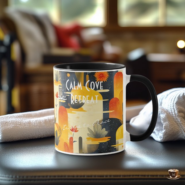 Taza personalizada de retiro de spa boho - Promoci (Subido por el creador)