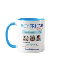 Taza Personalizada de San Valentín para Novio de B