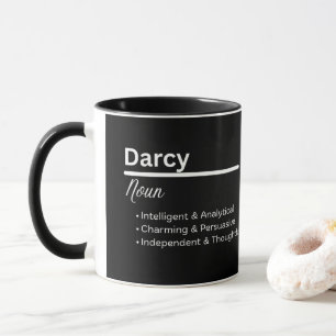 Taza Personalizada Definición del Nombre de Niño D