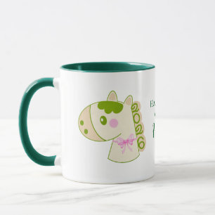 Taza personalizada del Año Nuevo Chino del Caballo