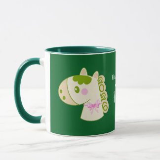 Taza personalizada del Año Nuevo Chino del Caballo