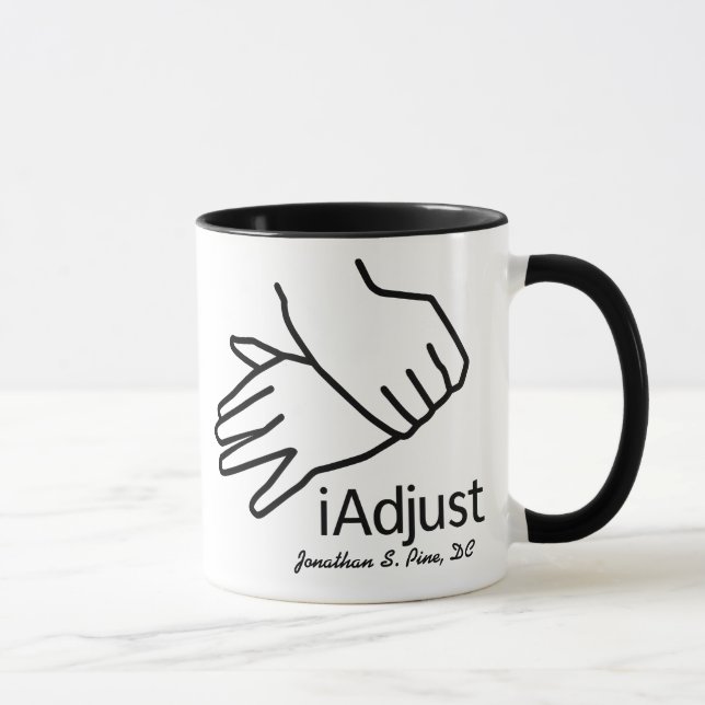 Taza personalizada del Chiropractor (Derecha)