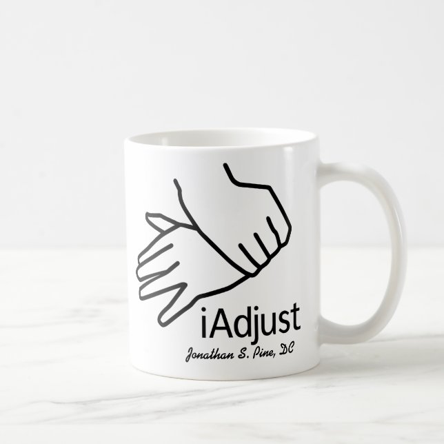Taza personalizada del Chiropractor (Derecha)