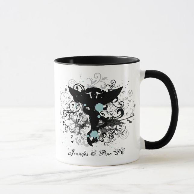 Taza personalizada del Chiropractor (Derecha)