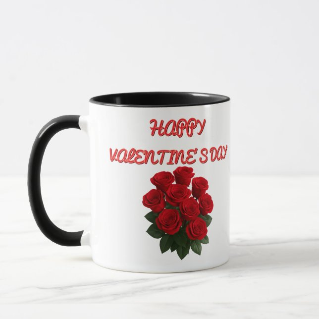 Taza personalizada del Día de San Valentín – Foto  (Izquierda)