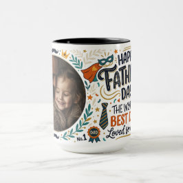 Taza personalizada del Día del Padre con foto