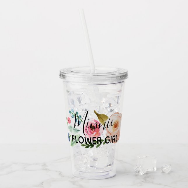 Taza personalizada del florista (Anverso (hielo))