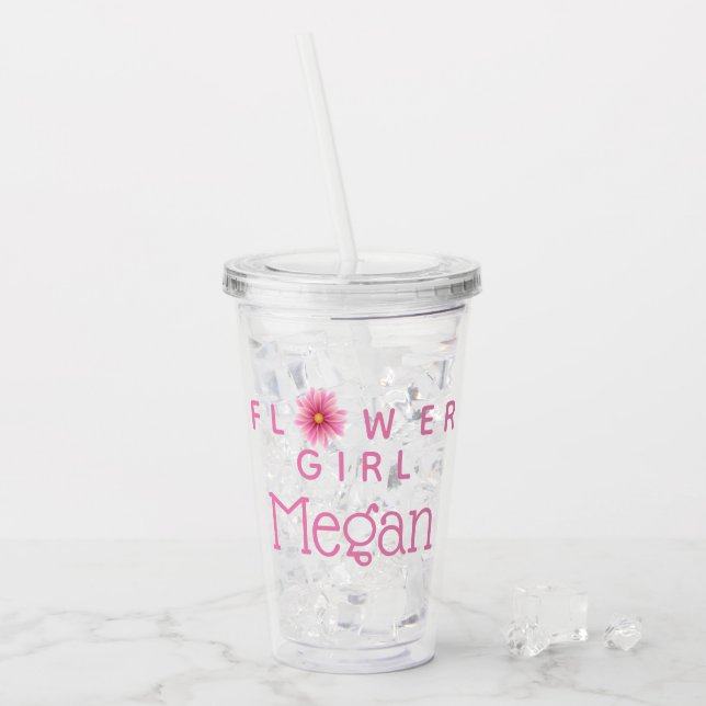 Taza personalizada del florista (Anverso (hielo))
