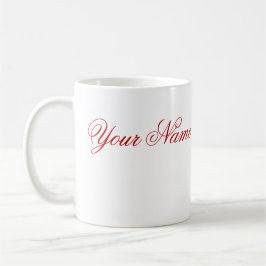 Taza personalizada del guisante de olor