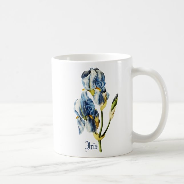 Taza personalizada del iris (Derecha)